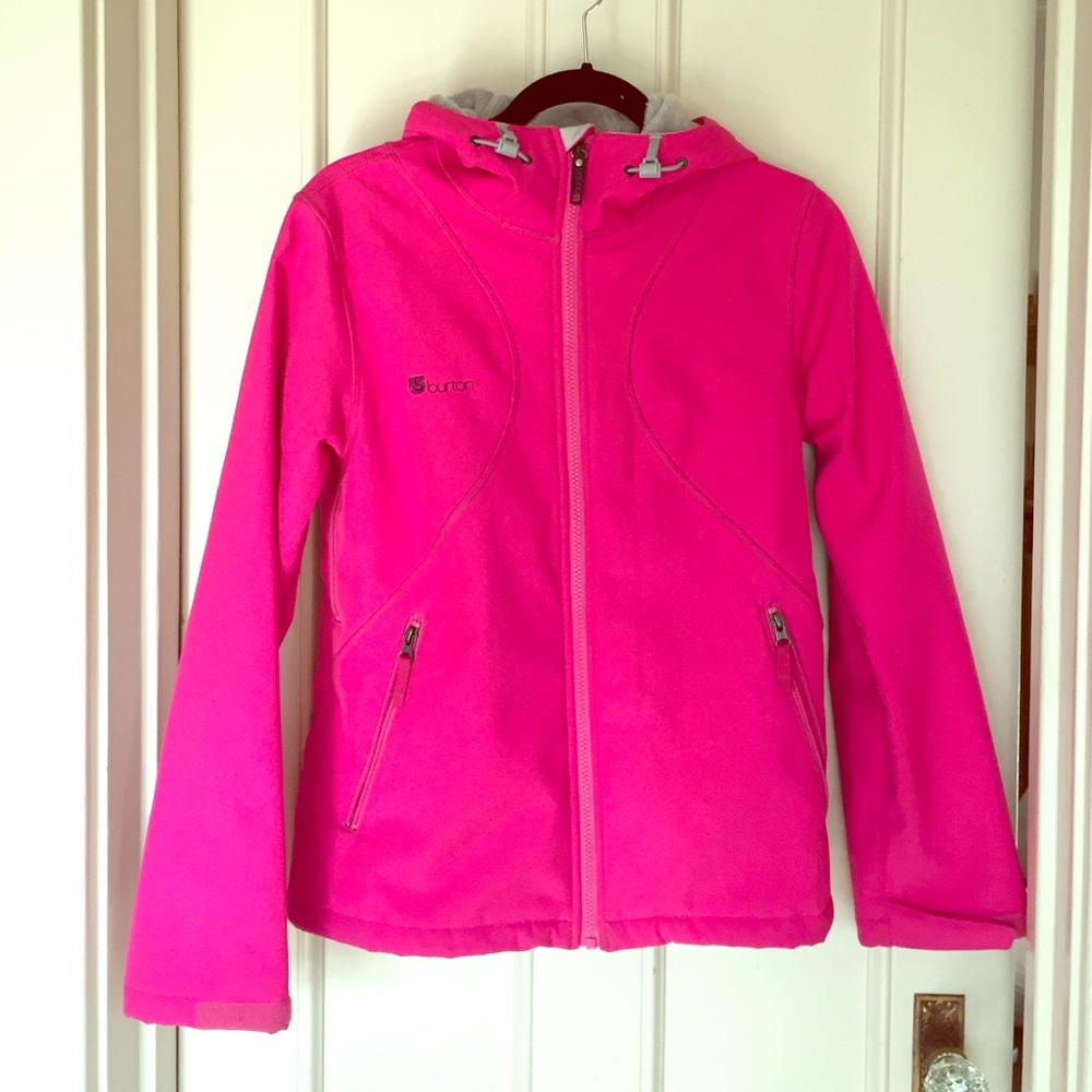 Burton Hot Pink- Fleece Lined Snowboarding Jacket