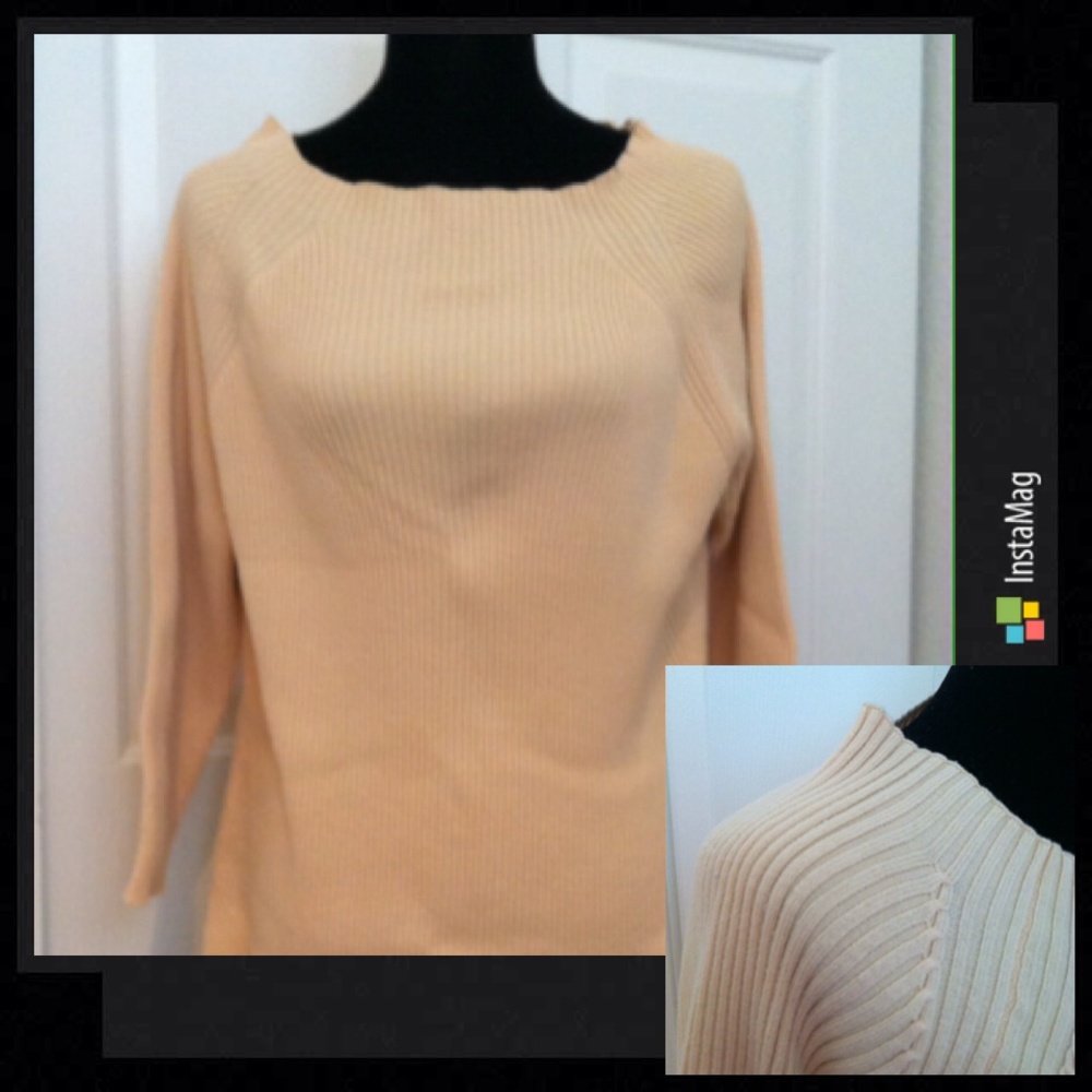 J. Jill Pale Yellow Sweater