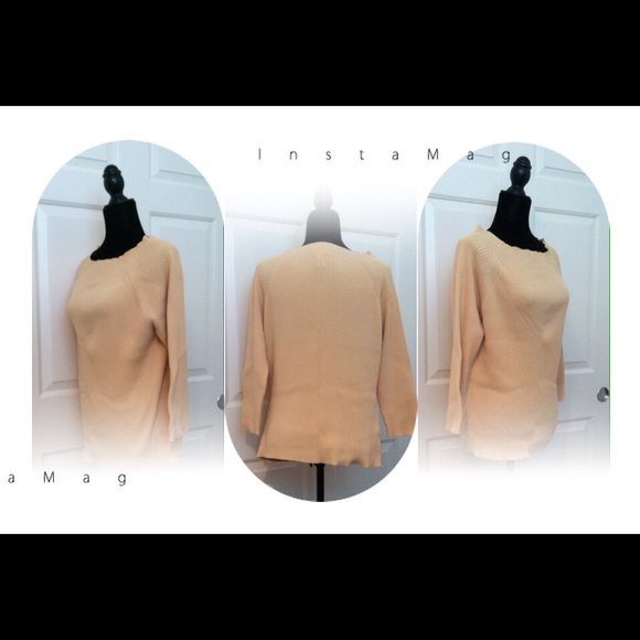 J. Jill Pale Yellow Sweater - Picture 2 of 4