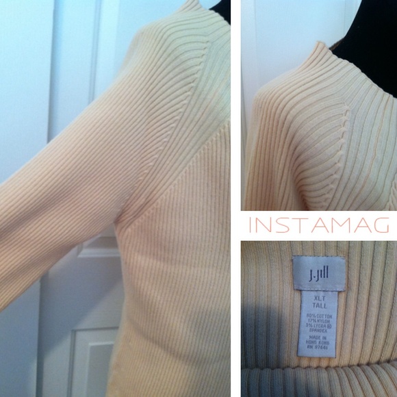 J. Jill Pale Yellow Sweater - Picture 4 of 4