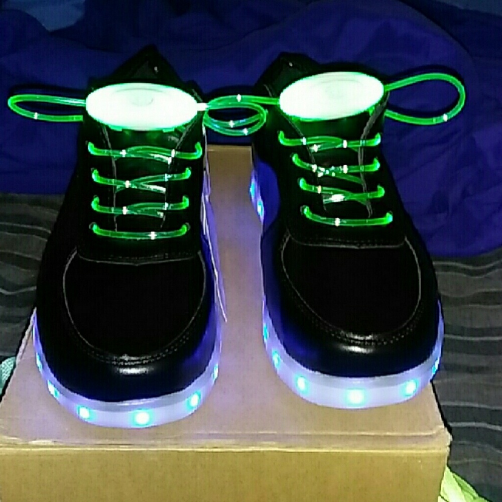 Led light shoes