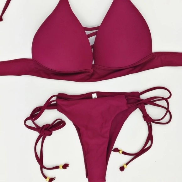 Major SALE! Strappy Brazilian Bikini - Picture 2 of 2