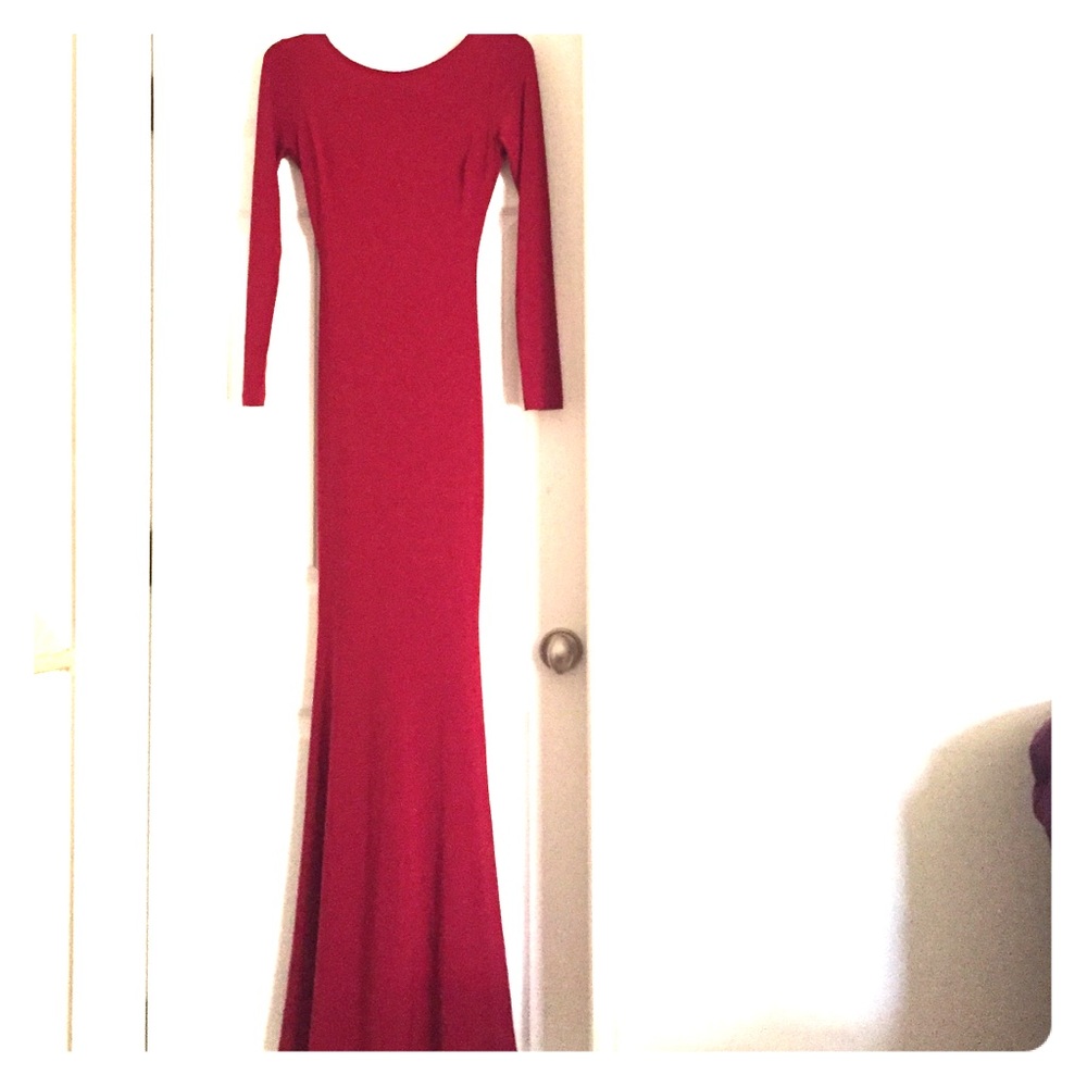 Wine red prom/homecoming dress