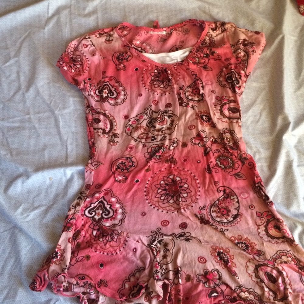 Pink shirt