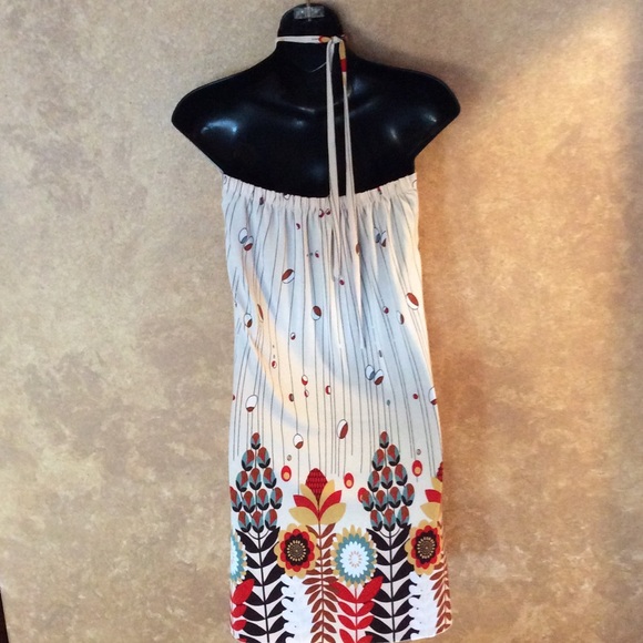 Tropical Halter Sun Dress - Picture 4 of 4