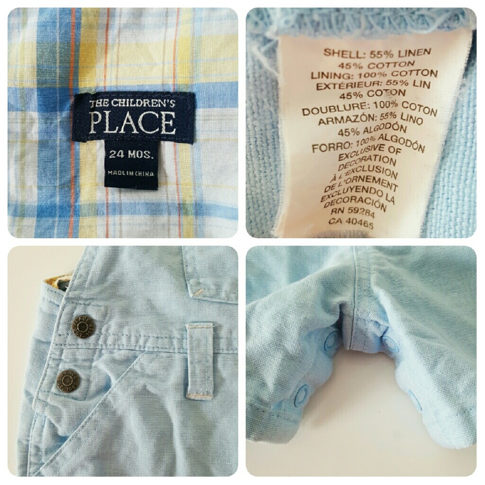Light Blue Overall - Picture 4 of 4