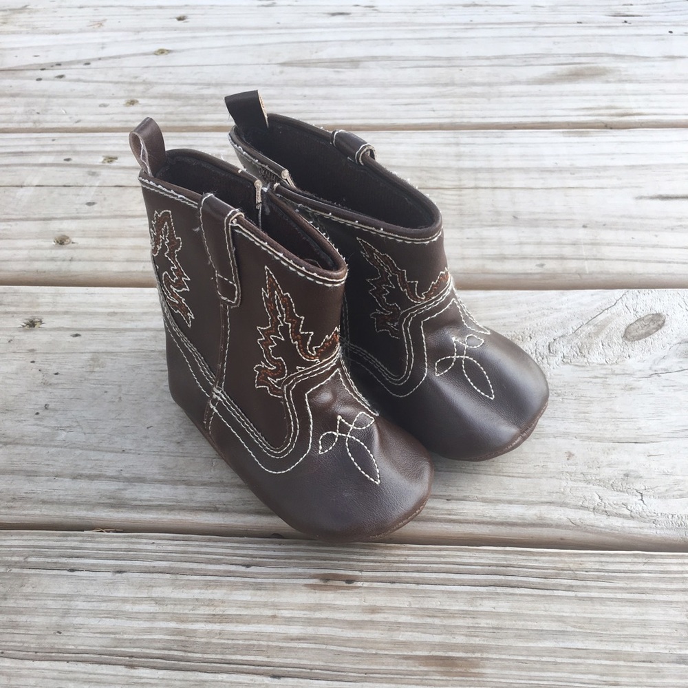 Unisex western baby boots