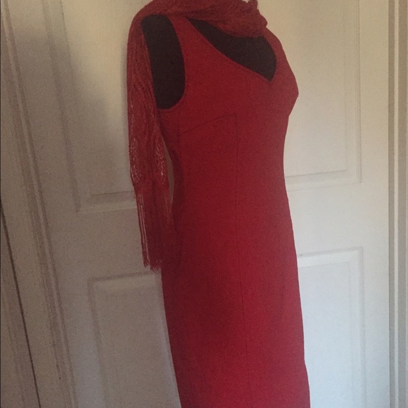 EXPRESS RED DRESS - Picture 2 of 4