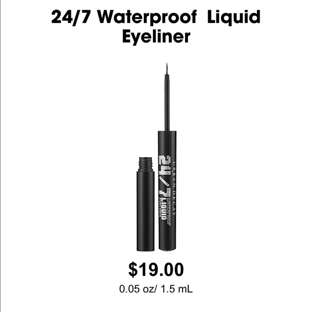 NIB Urban Decay 24/7 Waterproof Liquid Eyeliner