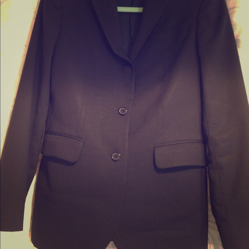 Black Brooks Brothers blazer