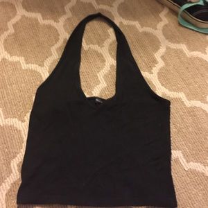 Brandy Melville Black Halter Top