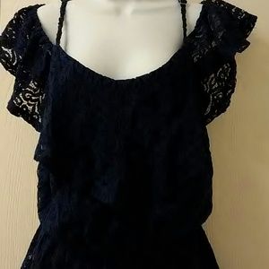 Jessica Simpson Pants - Jessica Simpson Lace Romper sz m Jessica Simpson Pants - Jessica Simpson Lace Romper sz m