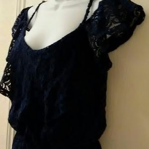 Jessica Simpson Pants - Jessica Simpson Lace Romper sz m Jessica Simpson Pants - Jessica Simpson Lace Romper sz m