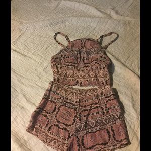 Brand New Tank and Shorts Set