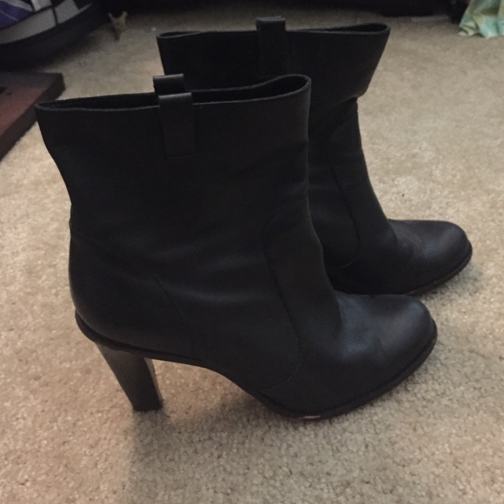 Cole Haan black booties