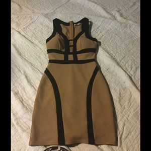 Piped BodyCon Dress