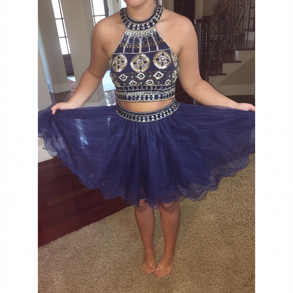 "Blush prom" homecoming dress