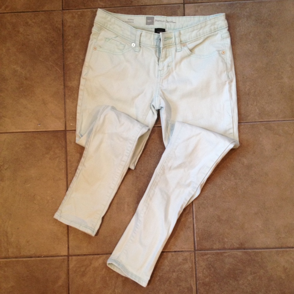 Mint Skinny Jeans