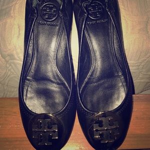 Black Tory Burch Reva Flats