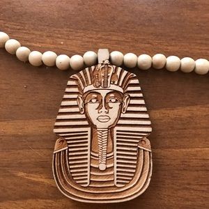 GoodWood NYC Egyptian Pharaoh Beaded Necklace