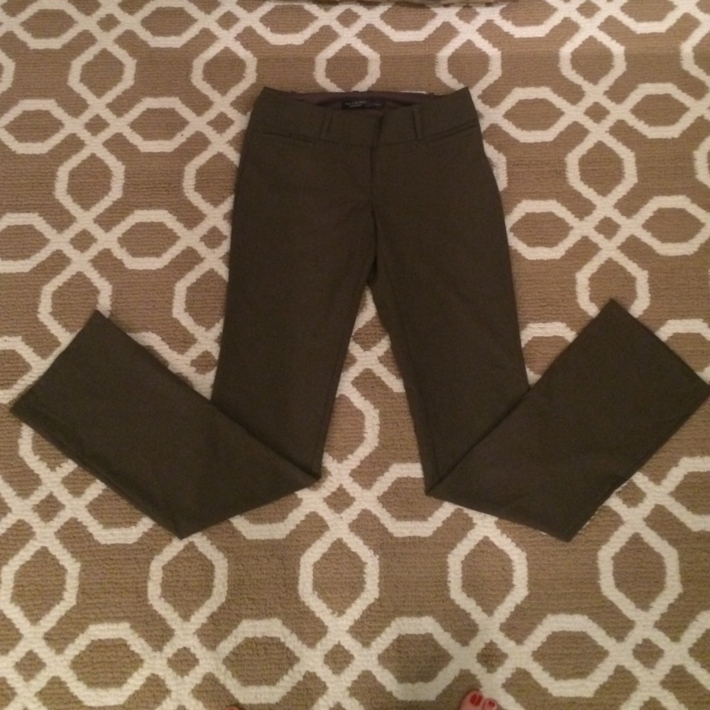 The Limited Brown Drew Fit Pants