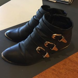 SOLD Black booties