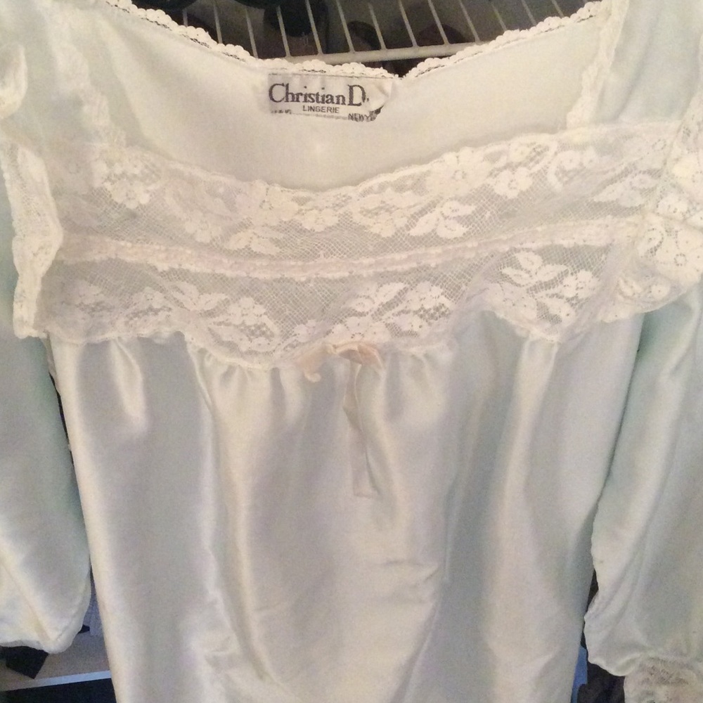 Vintage Christian Dior night gown