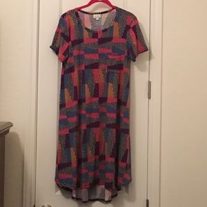 Carly dress multi color