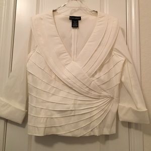 Elegant Cache taffeta blouse .