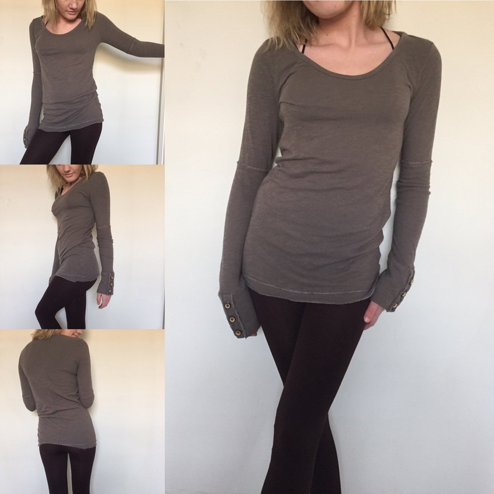 Long sleeve, long, thick top