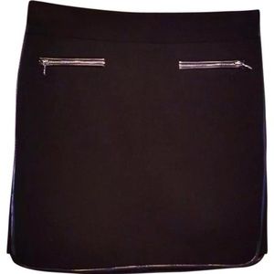 New White House Black Market Skirt w Faux Leather