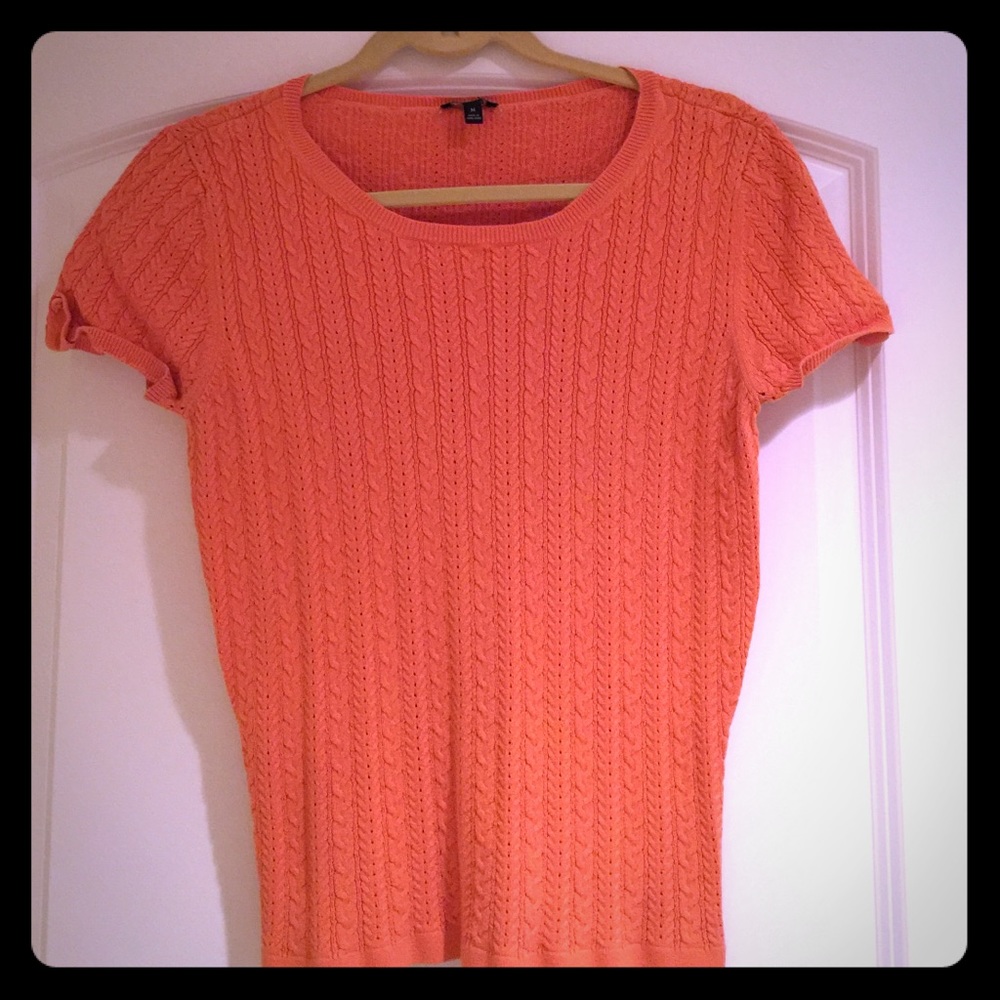 Shell with Short Sleves