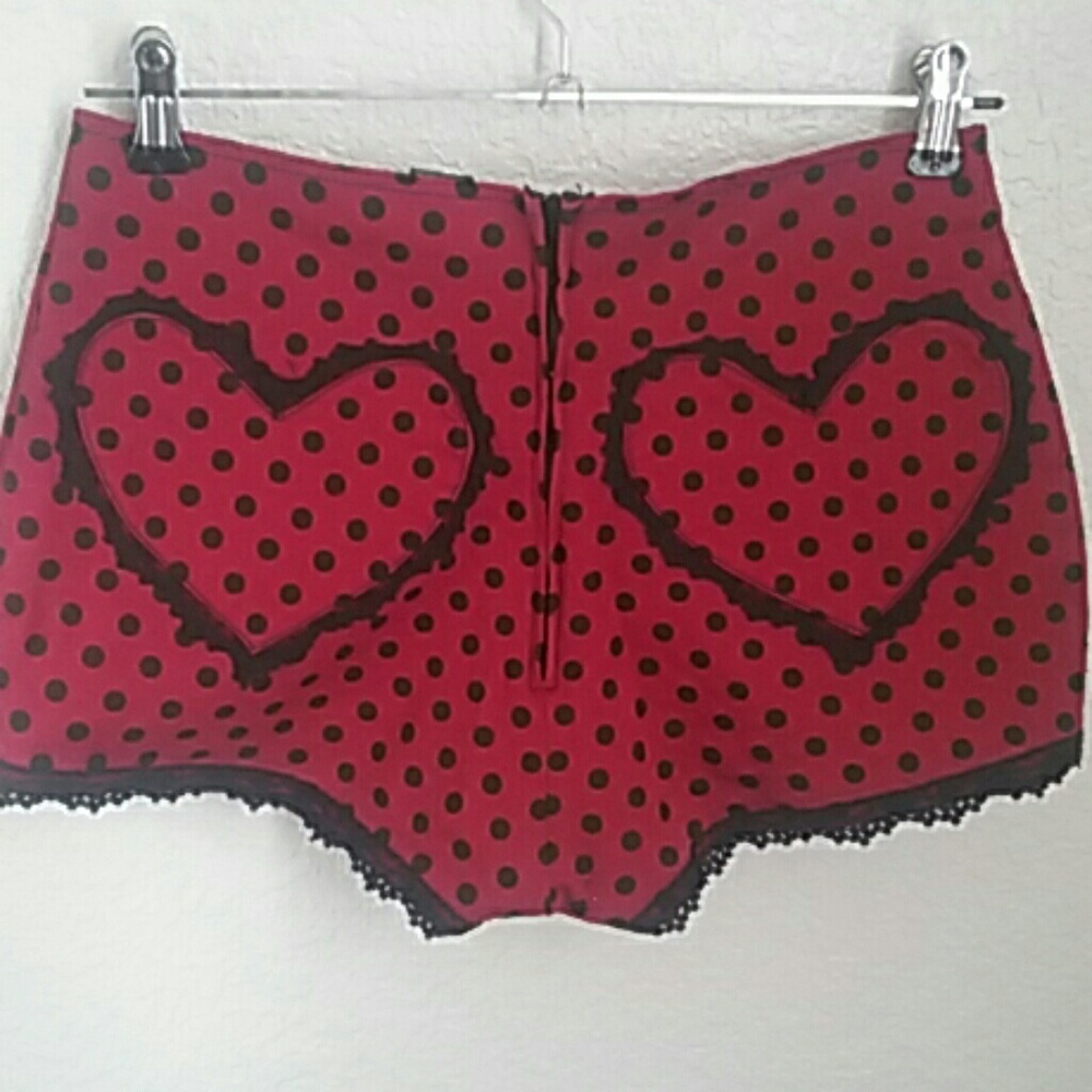 Polka Dot Pin Up Shorts