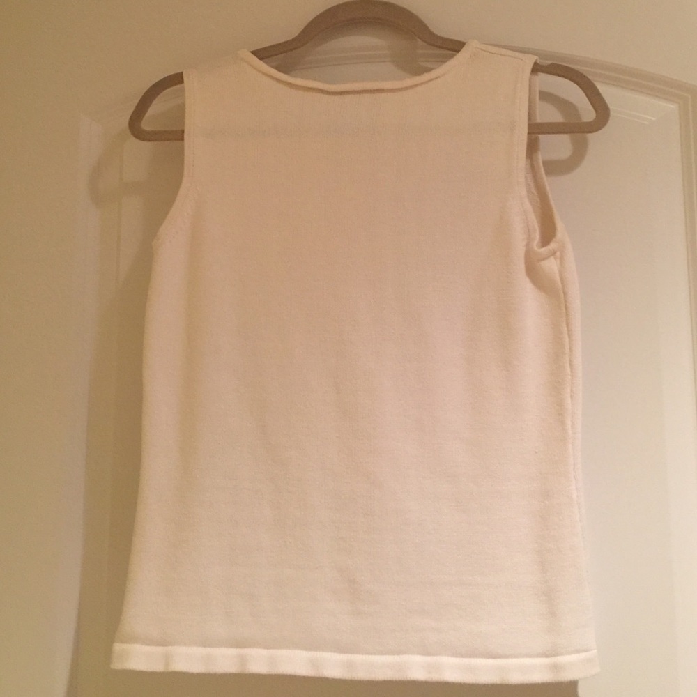 Embroidered Shell Top - Picture 3 of 3