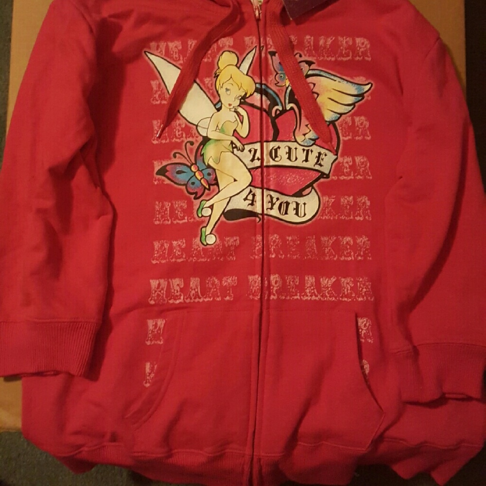 Disney tinker bell hoody