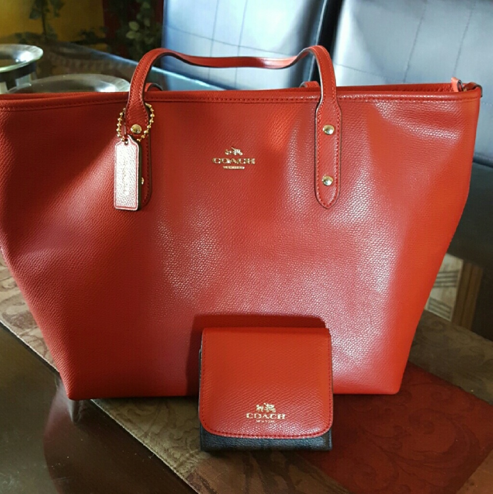 ●SOLD●Authentic Coach purse F36875 & wallet