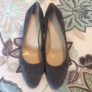 Ralph Lauren Suede Heels