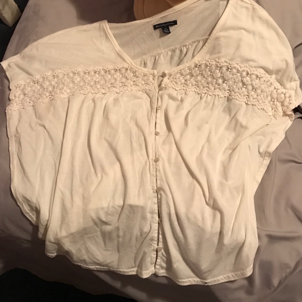American eagle blouse size large