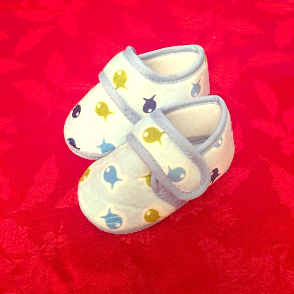 6-12 months baby slippers crib shoes