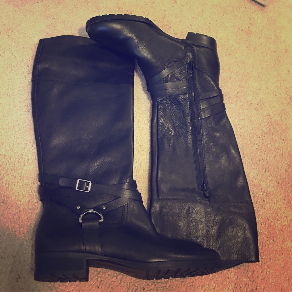 Black tall boots - Ralph Lauren