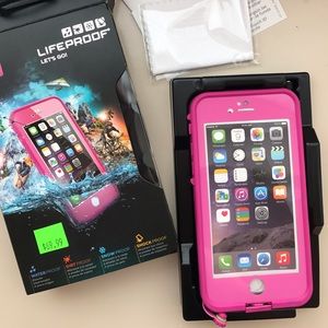 Pink LifeProof Case iPhone 6