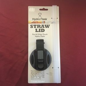 Hydroflask Lid with Two Straws