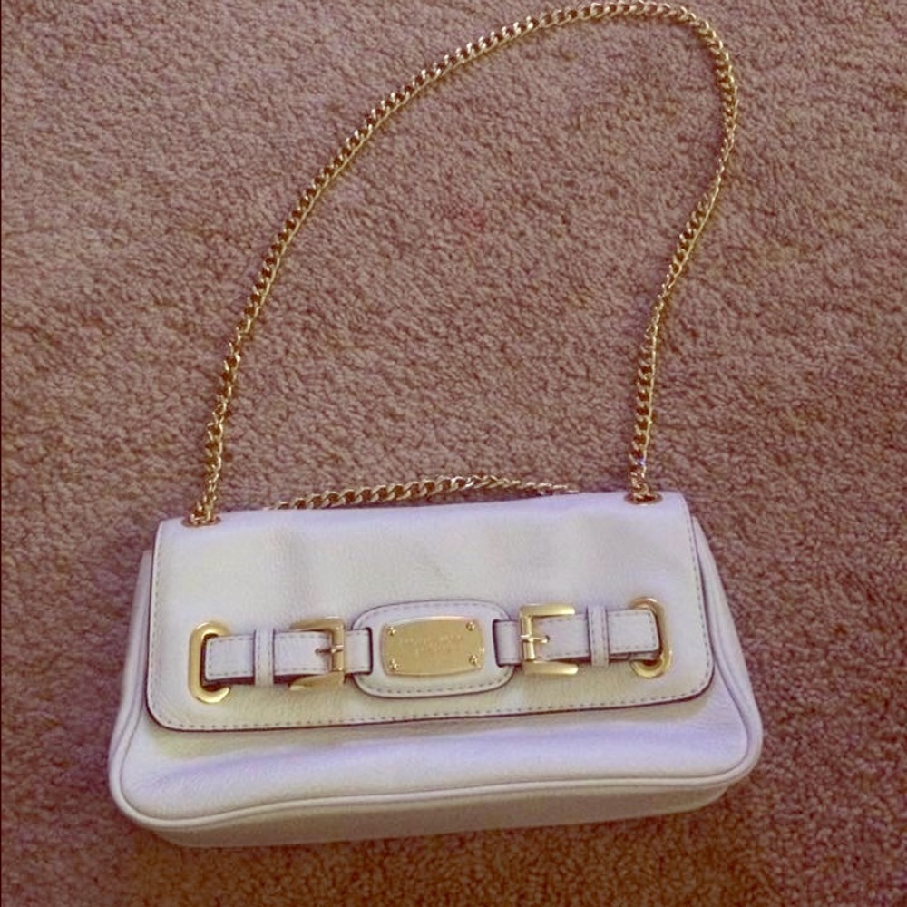 White Michael Kors Purse