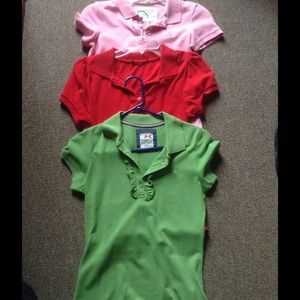 3 polo shirts bundle