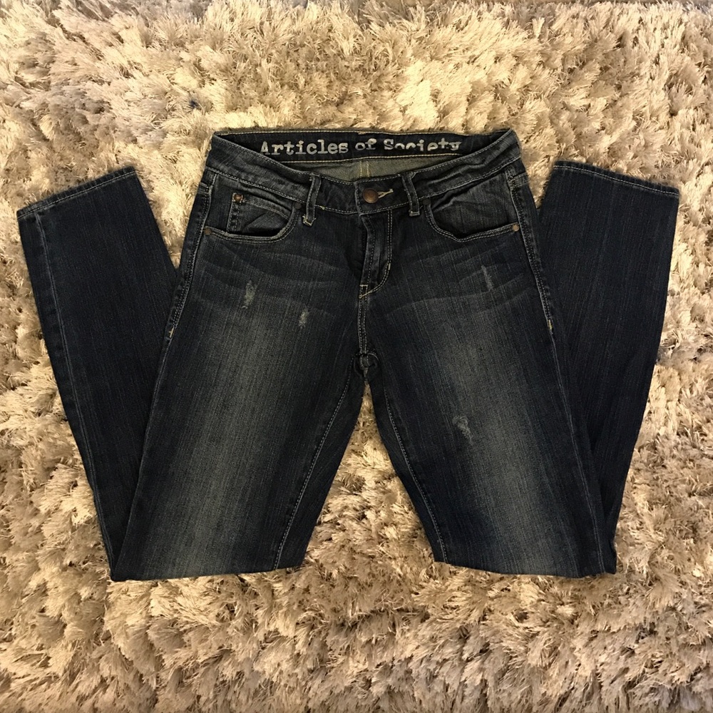 Articles of Society ankle cut skinny jeans