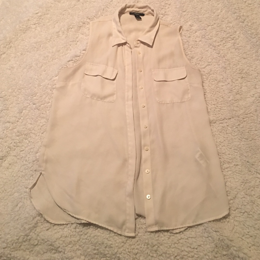 Forever 21 button-up tank.