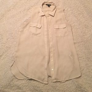 Forever 21 button-up tank.