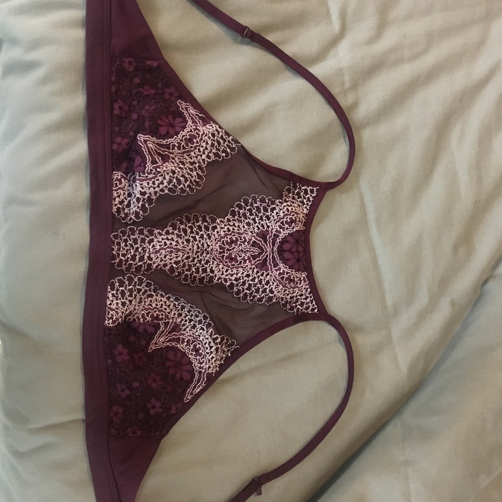 Victoria's Secret Purple lace bralette