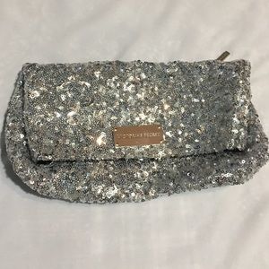 Victoria Secret glittery clutch or make up bag