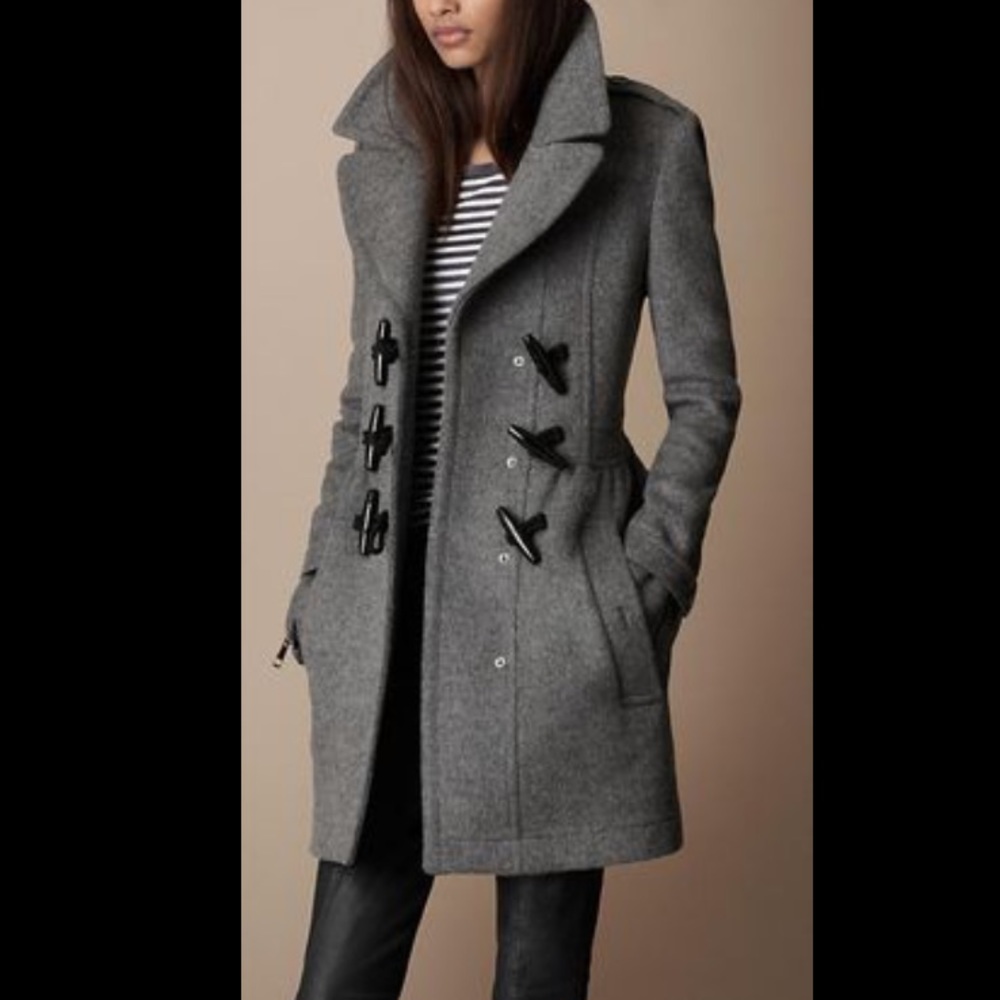 Burberry wool trench coat
